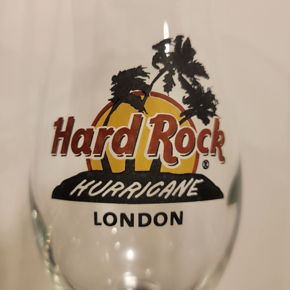 Hard Rock Cafe Hurricane Glass "London"
